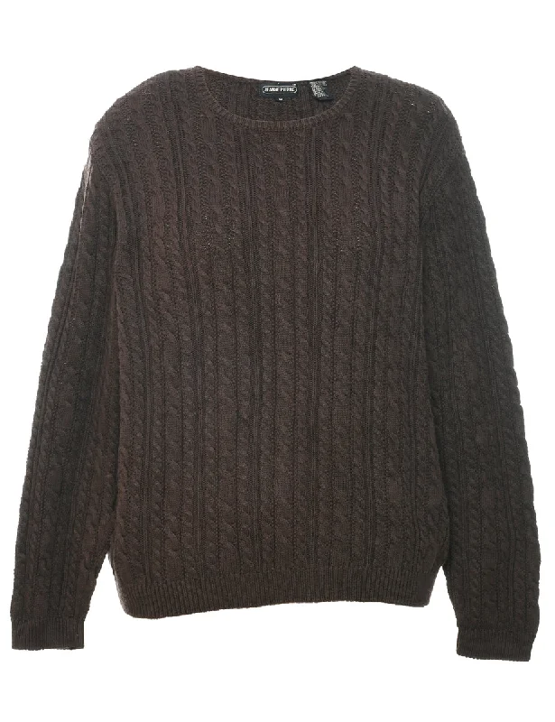 warm jacketCable Knit Jumper - M