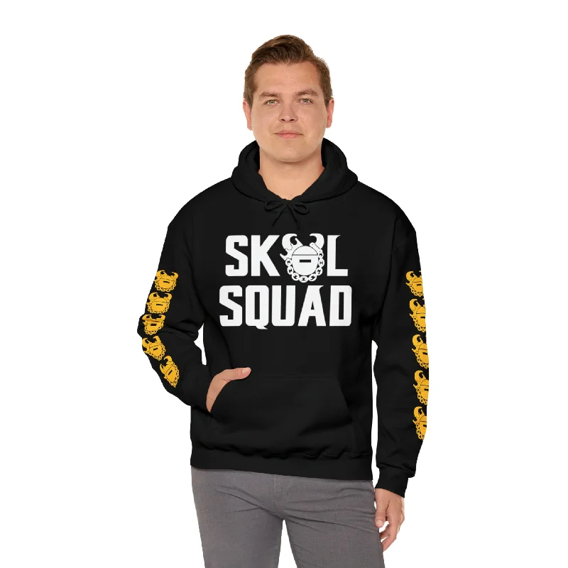 Major Savings Unisex Heavy Blend™ Hooded Sweatshirt - SQUAD + Game Day Helmet (Sleeves) Major Savings Unisex Heavy Blend™ Hooded Sweatshirt - SQUAD + Game Day Helmet (Sleeves)