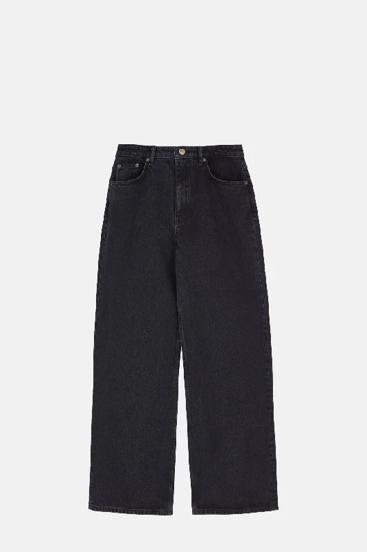 Price Slash luxury fitness sweatshirtWillow Wide Jeans Vintage Black