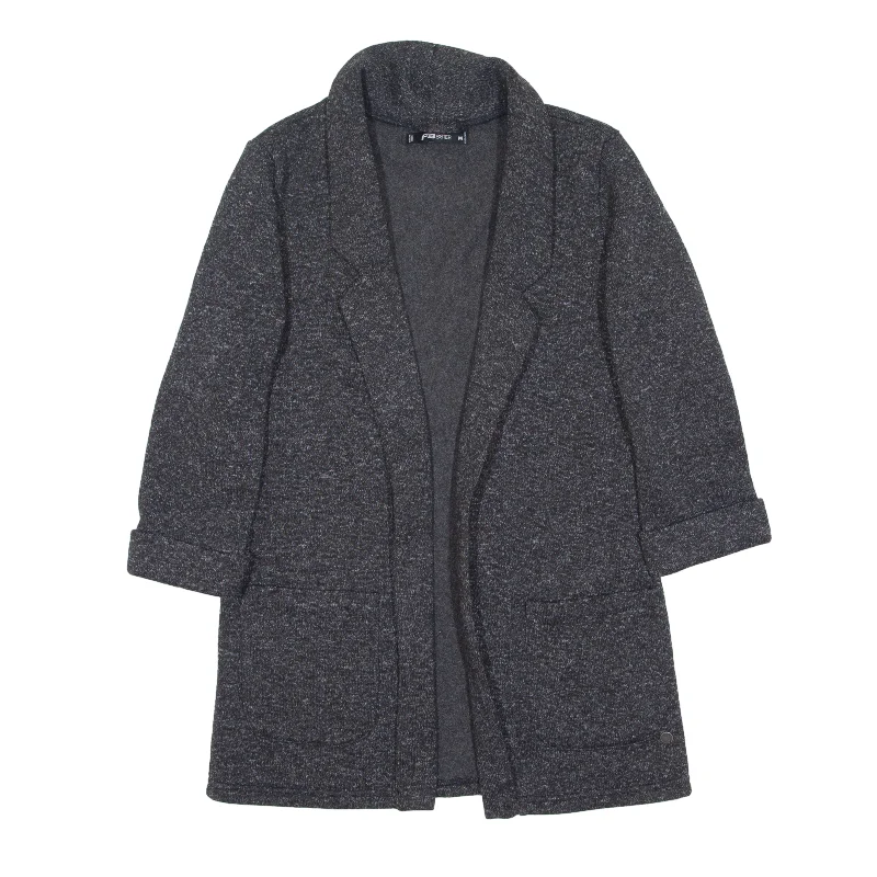 Inventory Reduction street style coatFB SISTER Cardigan Overcoat Jacket Grey Womens M Inventory Reduction street style coatFB SISTER Cardigan Overcoat Jacket Grey Womens M