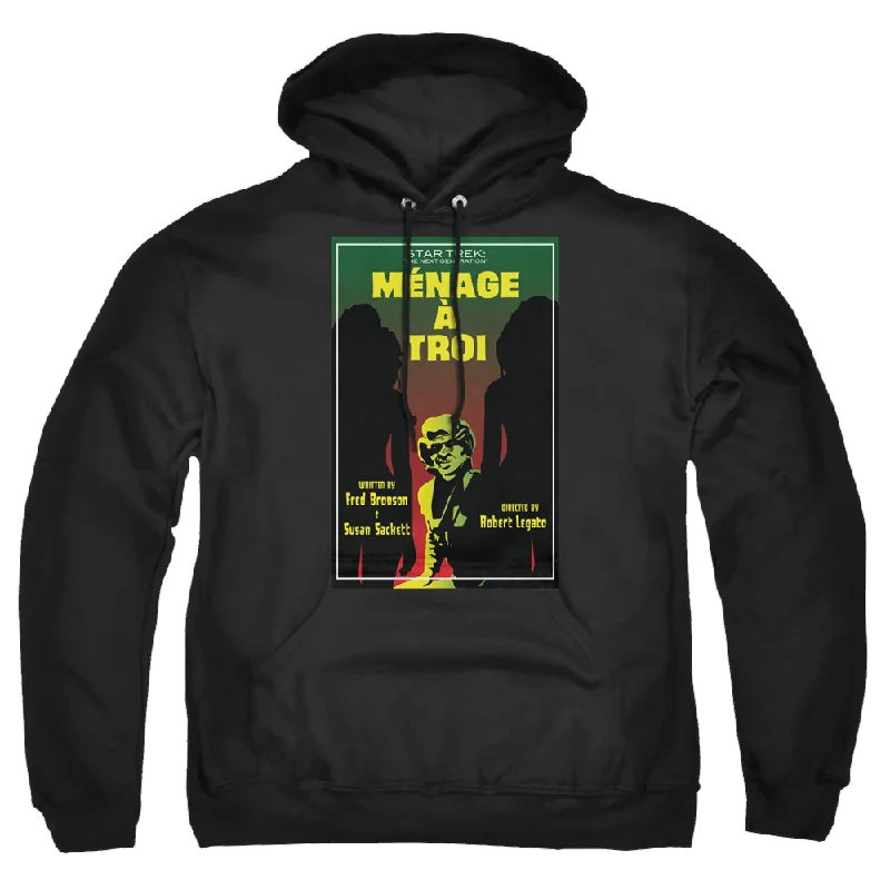 Lowest Price fashion casual hoodieStar Trek The Next Generation Tng Season 3 Episode 24 - Pullover Hoodie