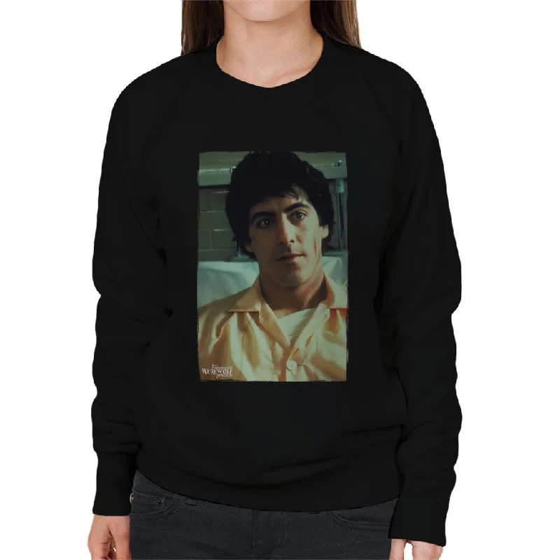 Special Discount stylish performance hoodieAn American Werewolf In London David In Hospital Women's Sweatshirt