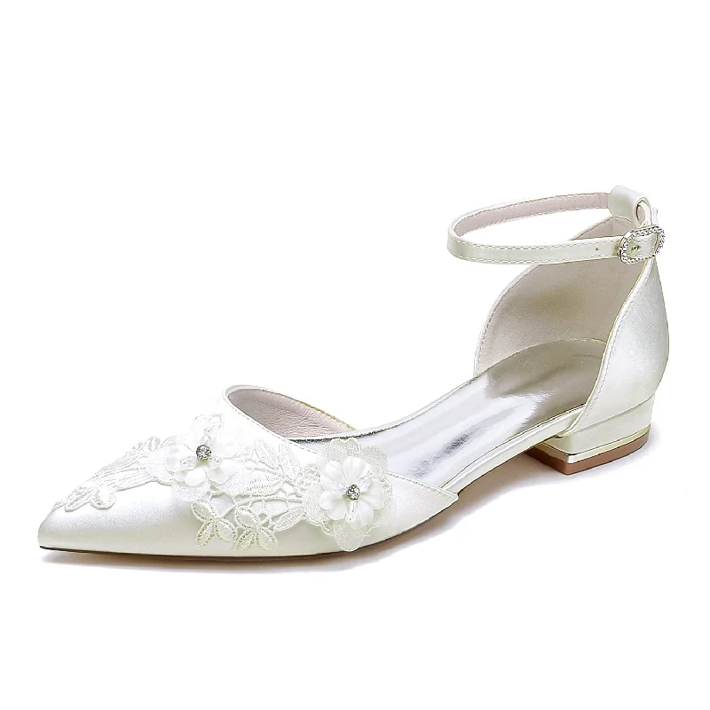 YEAR-End Clearance long sleeve dressFlat Heel 2.5cm Silk-Like Shoes CK0485