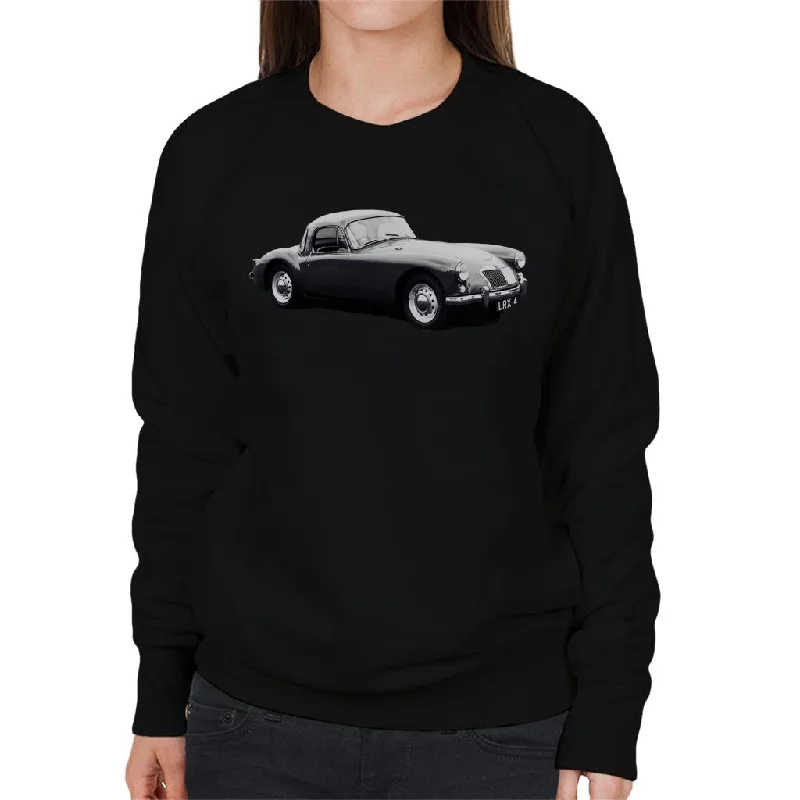 minimaMG Side View British Motor Heritage Women's Sweatshirt