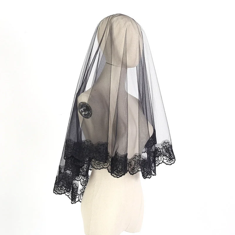 Weekend Special casual evening dressHalloween headwear Ghost bridal veil black short 639316031571 Weekend Special casual evening dressHalloween headwear Ghost bridal veil black short 639316031571