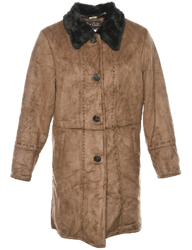 While Supplies Last lightweight winter coatSingle Breasted Coat - L