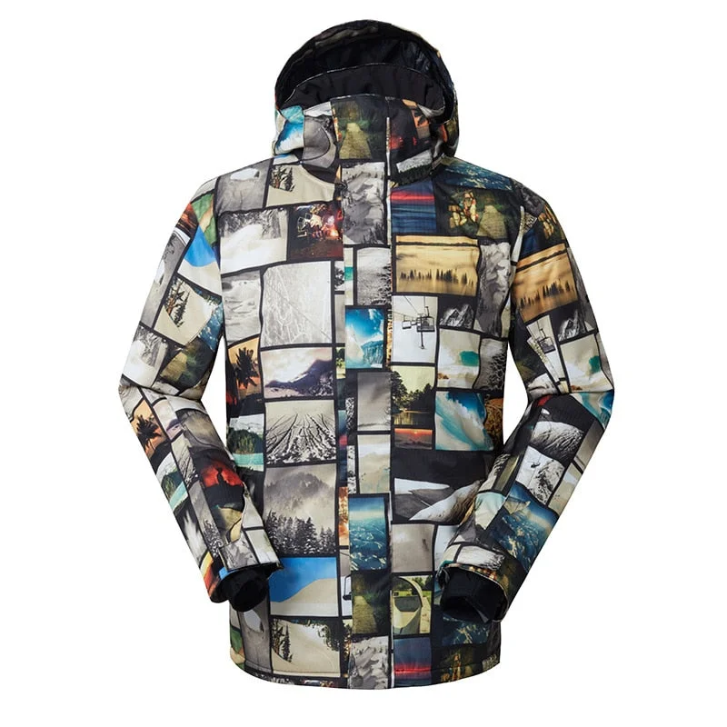 Today's Special warm trench coatGSOU SNOW Picture Snowboard Jacket