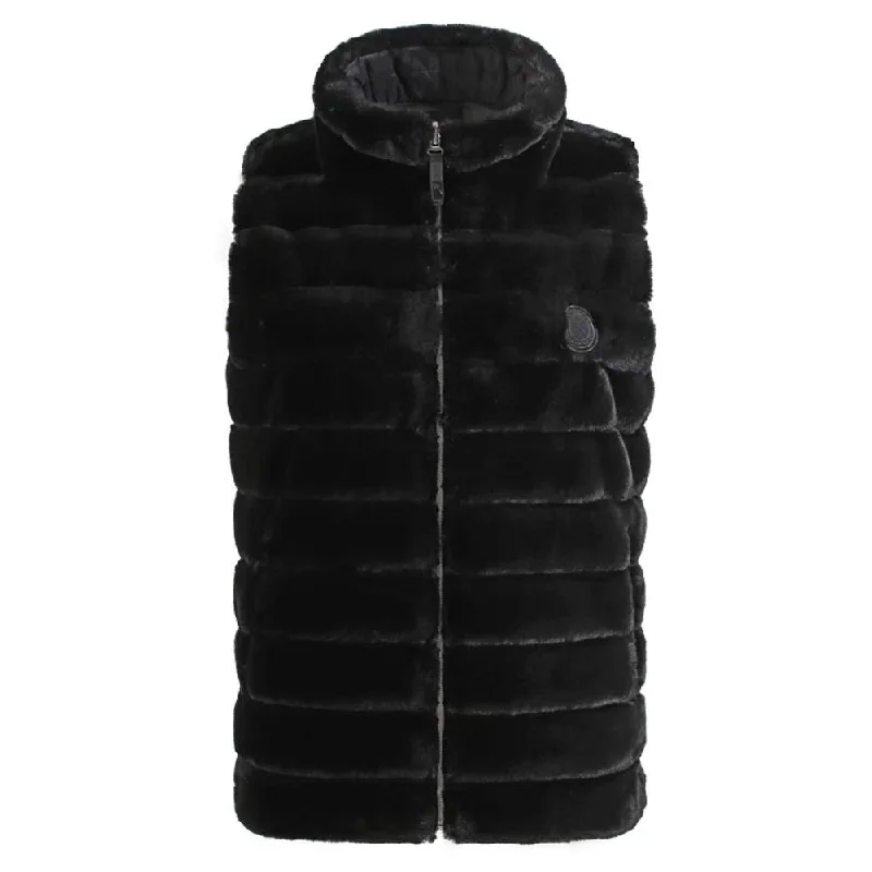 zip-up jacketChervo Evince Golf Vest Black - FW24 Women