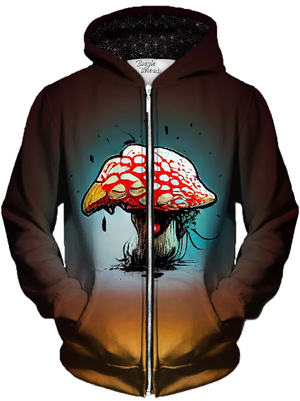 Act Fast soft pullover hoodieDisturbance Of War Unisex Zip-Up Hoodie
