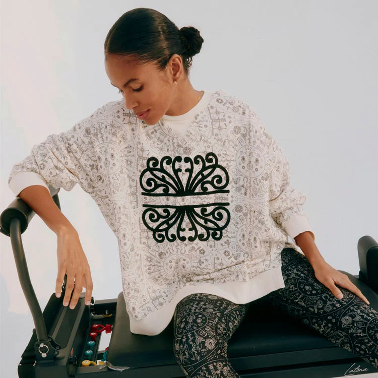 YEAR-End Clearance chic active hoodieMap Sweatshirt