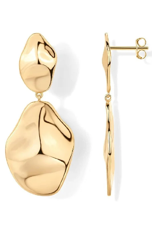 Reduced Prices vintage-inspired dressElectroplated drop percussion earrings 817357476571