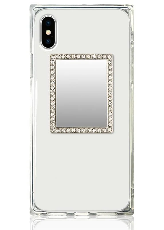 vintage-inspired dressCrystal  Cell Phone Mirror square