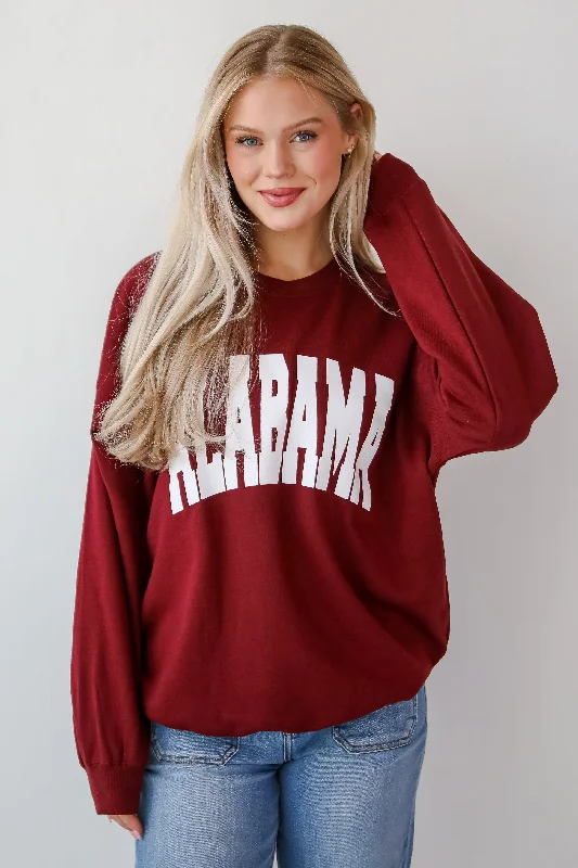 Price Meltdown casual workout hoodieCrimson Alabama Sweatshirt
