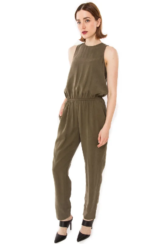 Special Price The  Essential Jumpsuit / Sage