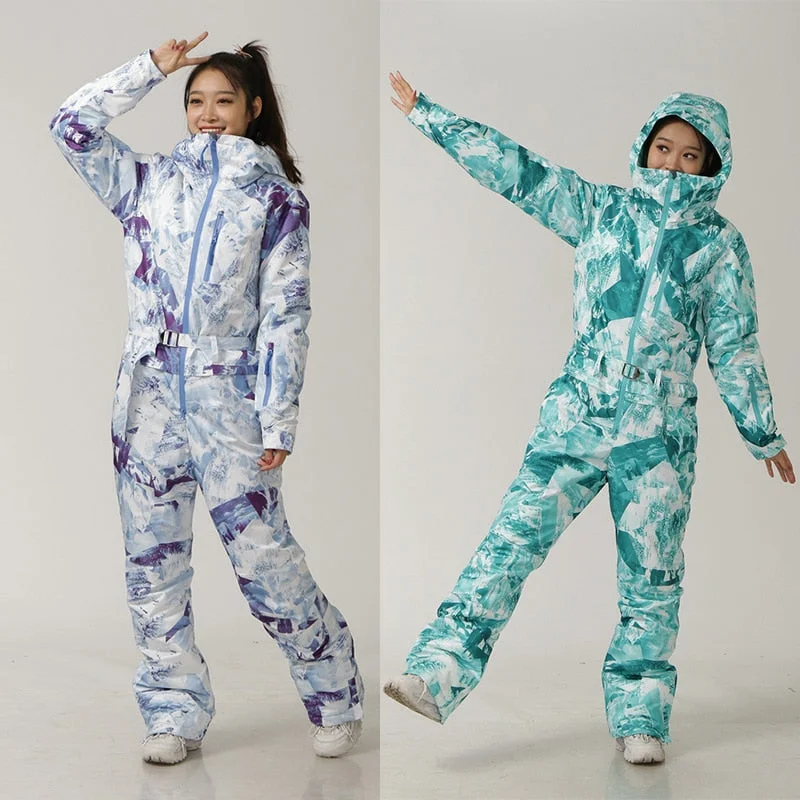 Discount Mania cozy coatBreathable Waterproof Ski Suit Women's