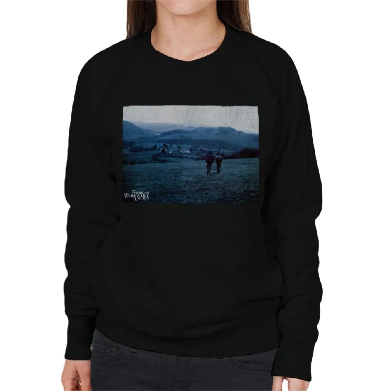 Super Bargain gym ready hoodieAn American Werewolf In London David And Jack Walking Women's Sweatshirt