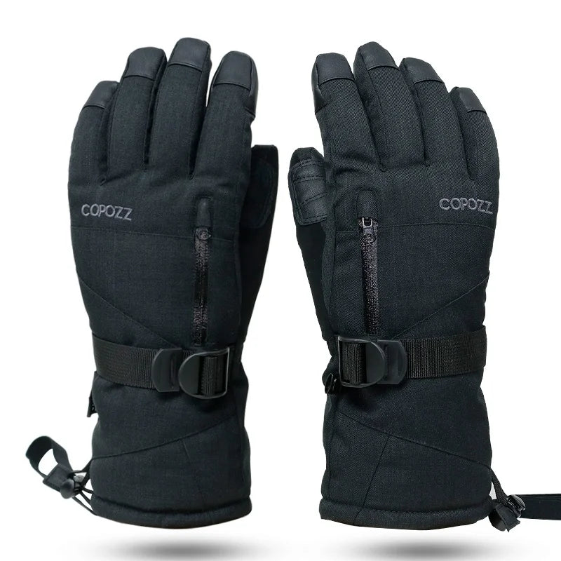 retro coatCOPOZZ-20 Degree Thermal Waterproof Ski Gloves