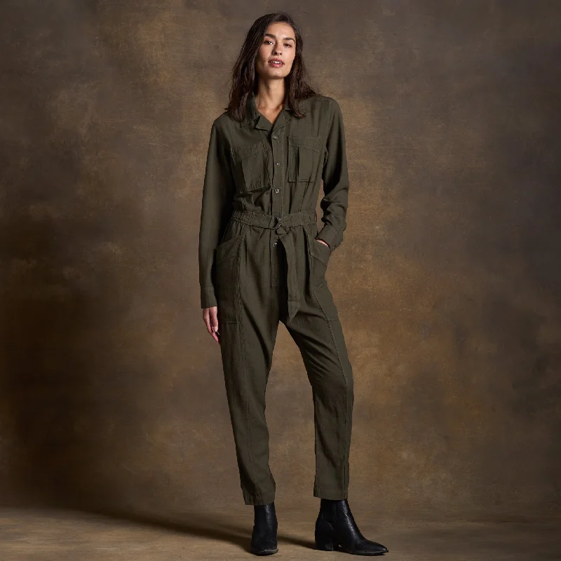 Super Bargain Lincoln Long Sleeve Jumpsuit