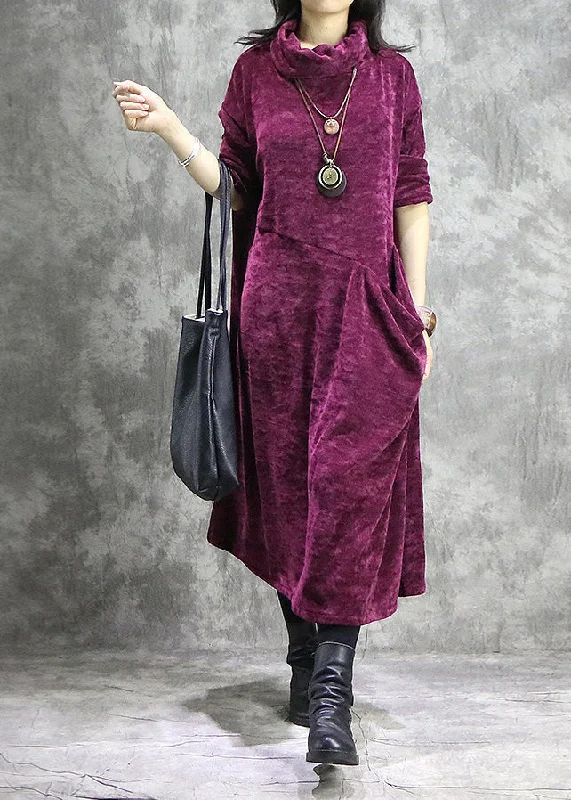 Seasonal Clearance backless dressMulberry Patchwork Solid Corduroy Long Dress Spring Seasonal Clearance backless dressMulberry Patchwork Solid Corduroy Long Dress Spring