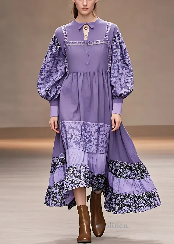 Fantastic Deals spaghetti strap dressChic Purple Print Patchwork Cotton Maxi Dresses Long Sleeve Fantastic Deals spaghetti strap dressChic Purple Print Patchwork Cotton Maxi Dresses Long Sleeve
