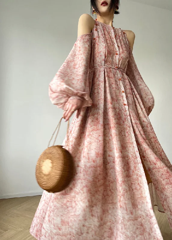 Flash Deals pleated dressBohemian O-Neck Print Button Pockets Tie Waist Chiffon Long Dresses Long Sleeve Flash Deals pleated dressBohemian O-Neck Print Button Pockets Tie Waist Chiffon Long Dresses Long Sleeve