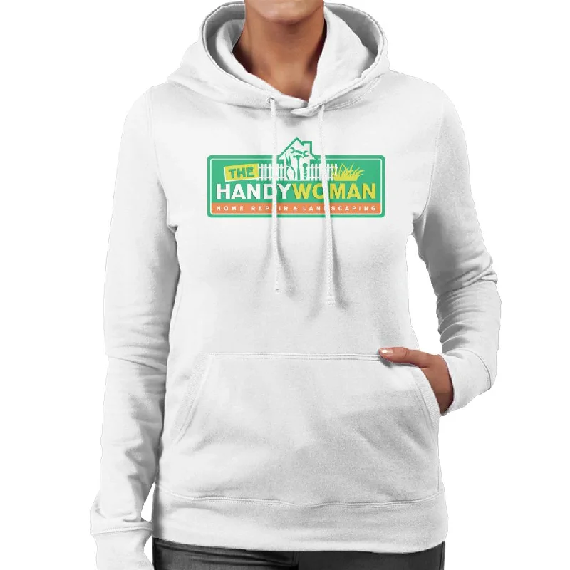 lightweight pullover hoodieNeighbours The Handy Woman Women's Hooded Sweatshirt