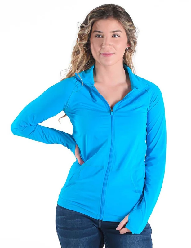 padded puffer coatCowgirl Tuff Womens Cooling UPF Aqua Nylon Softshell Jacket