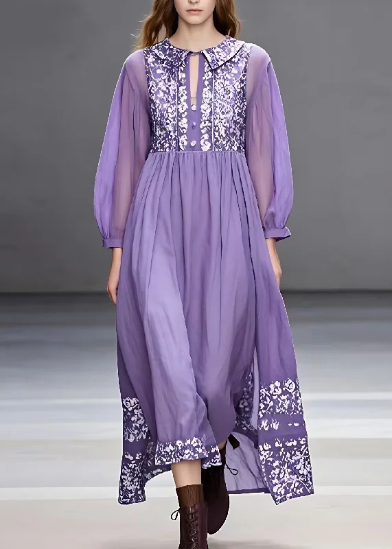 Clearance Sale ashionable dressElegant Print Patchwork Holiday Long Dress Long Sleeve Clearance Sale ashionable dressElegant Print Patchwork Holiday Long Dress Long Sleeve