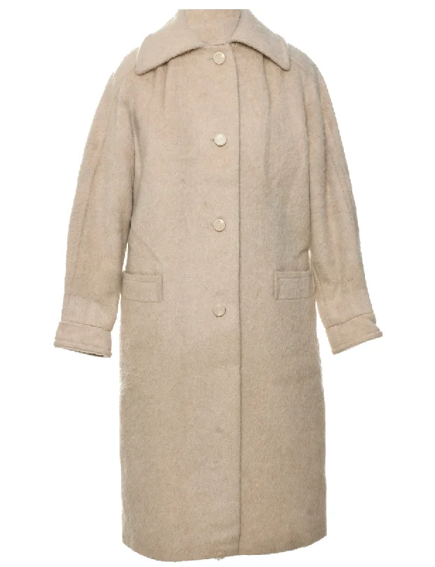 Deal of the Day warm trench coatSingle Breasted Wool Coat - L