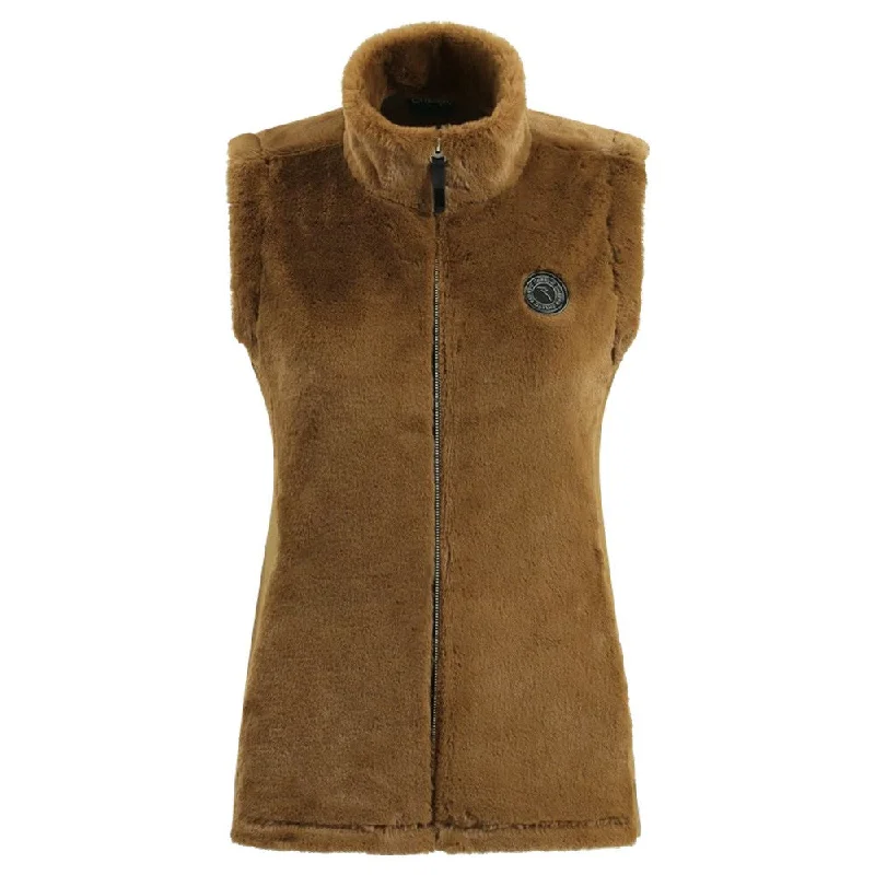 insulated trench coatChervo Paprica Golf Vest Brown - FW24 Women