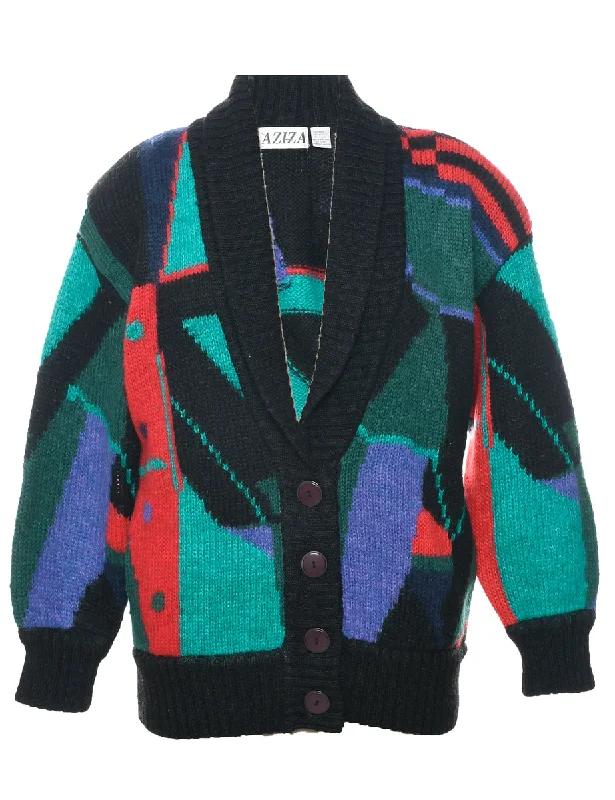 Closeout wool coatMulti-colour Cardigan - L