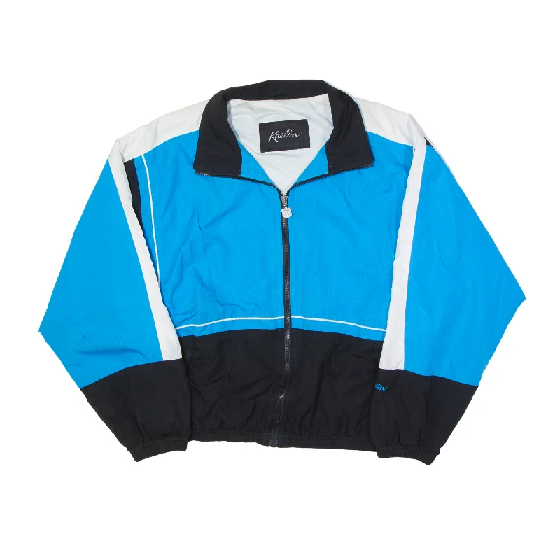 Best Deals wool coatKAELIN Cropped Shell Jacket Blue Womens L