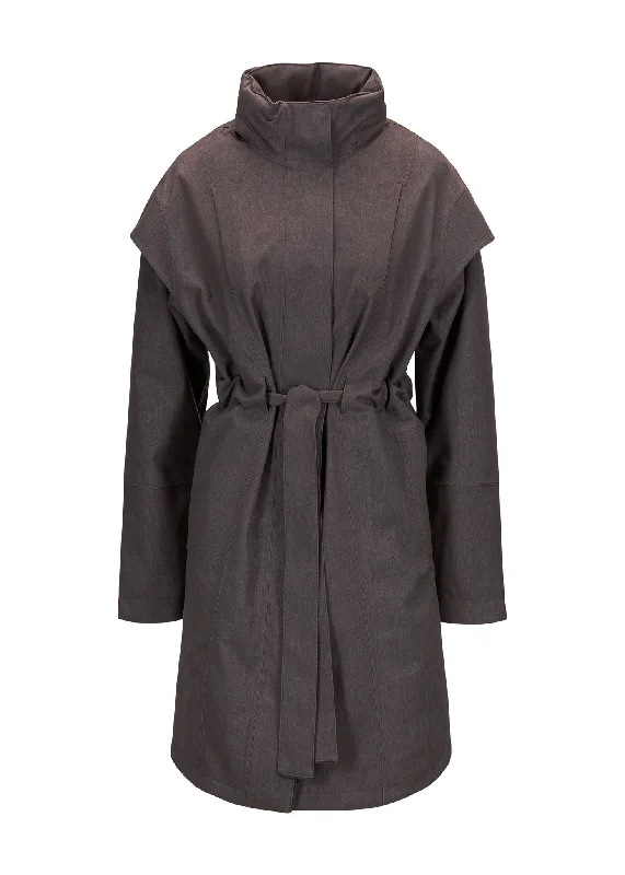 contemporary trench coatMonsun Coat - Concrete Grey