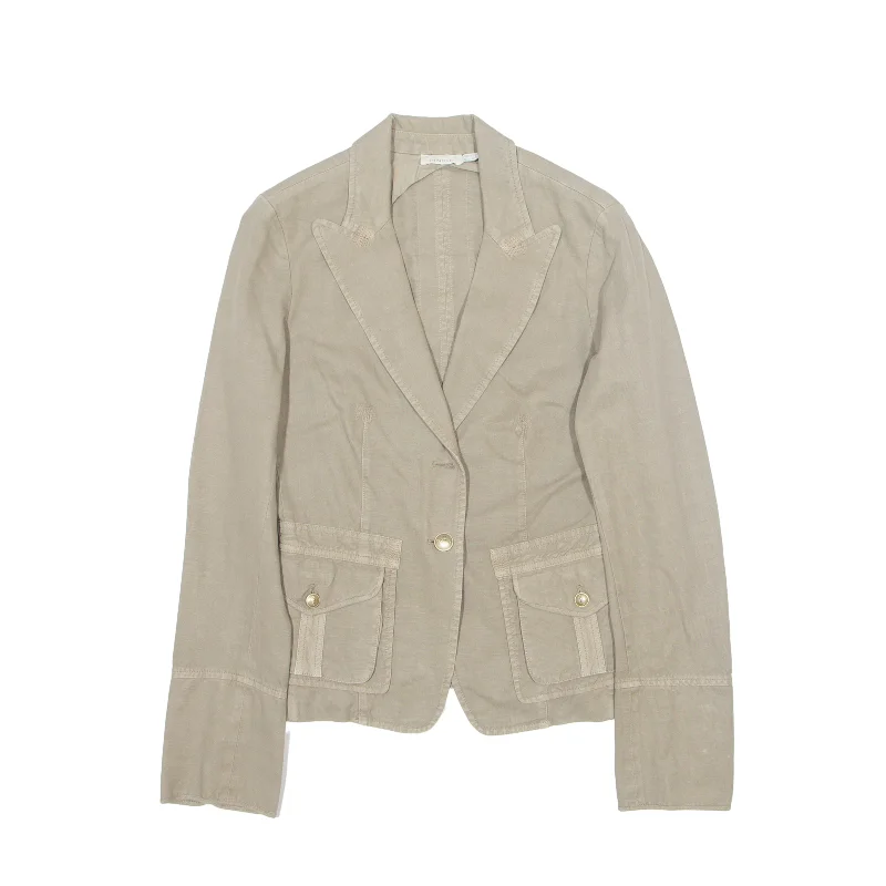 Deal Alert casual coatPINK0 Blazer Jacket Brown 90s Womens UK 12