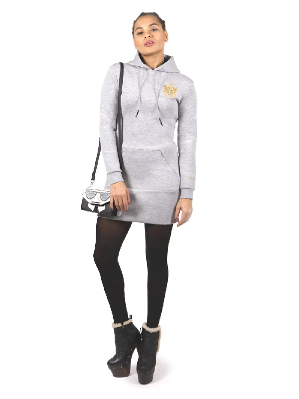 stylish athletic hoodieGray Tunic Hoodie