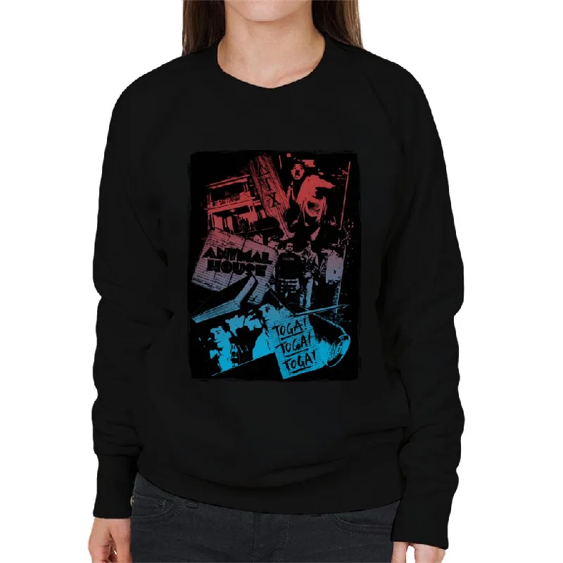 Savings Bonanza comfy workout sweatshirtAnimal House Montage Women's Sweatshirt