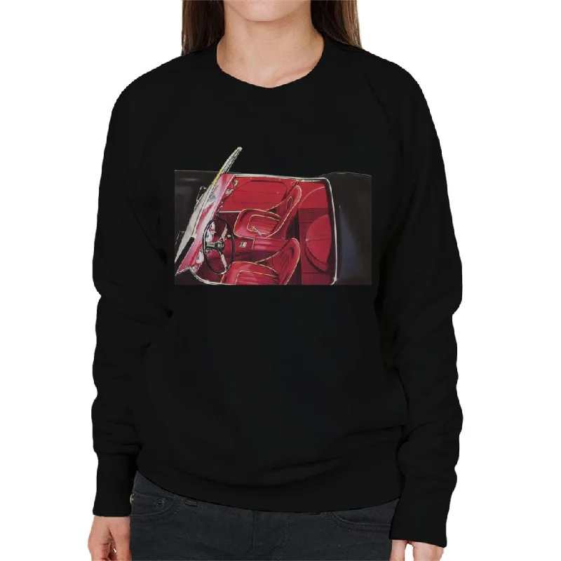 comfy workout sweatshirtAustin Healey View Of Seats British Motor Heritage Women's Sweatshirt