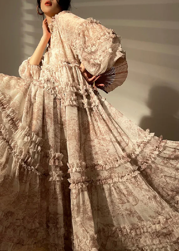 Big Discounts satin midi dressClassy V Neck Ruffles Print Chiffon Long Dresses Long Sleeve Big Discounts satin midi dressClassy V Neck Ruffles Print Chiffon Long Dresses Long Sleeve