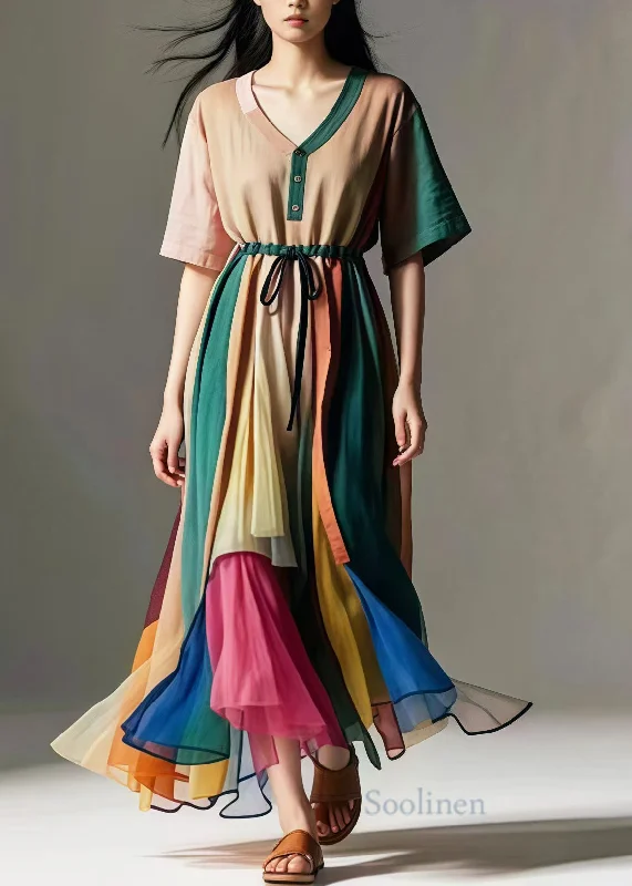 Daily Specials structured dressItalian Khaki Cinched Exra Large Hem Tulle Dress Summer