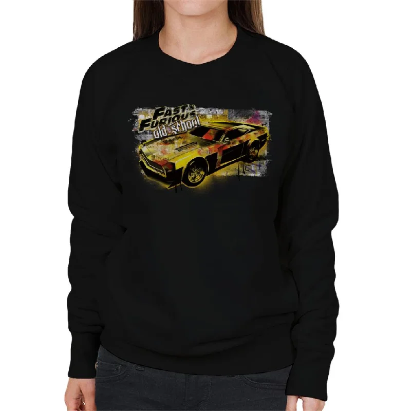 fashionable workout wearFast and Furious Old School Women's Sweatshirt