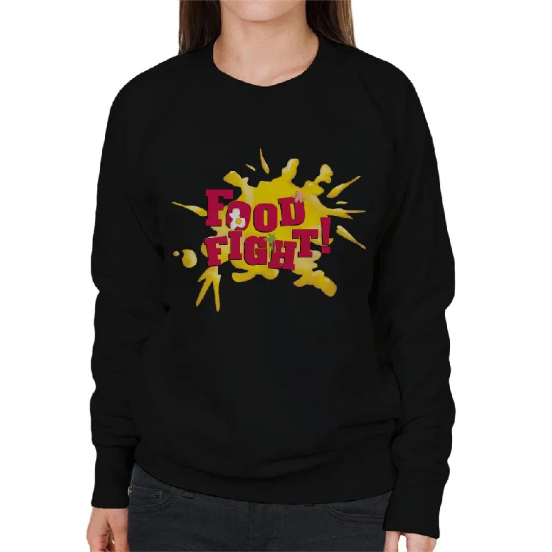 Special Savings athletic style hoodieAnimal House Food Fight Women's Sweatshirt
