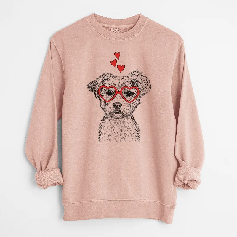 Mega Sale comfy workout wear hoodieValentine William Mitchell Newman the Yorkshire Terrier - Unisex Pigment Dyed Crew Sweatshirt Mega Sale comfy workout wear hoodieValentine William Mitchell Newman the Yorkshire Terrier - Unisex Pigment Dyed Crew Sweatshirt