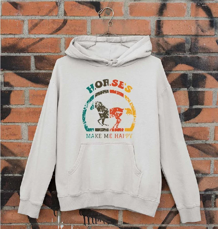 fleece-lined hoodieHorses Unisex Hoodie for Men/Women