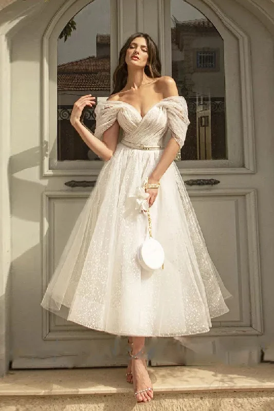 Best Bargains relaxed fit dressA-Line Ankle Length Tulle Wedding Dress 735503736731 Best Bargains relaxed fit dressA-Line Ankle Length Tulle Wedding Dress 735503736731