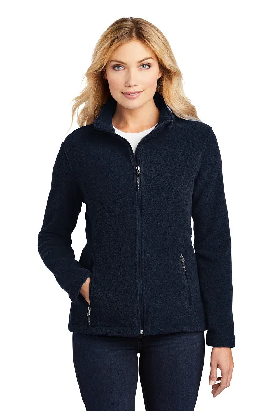 Fantastic Deals urban street coatPort Authority Womens Full Zip Fleece Jacket - True Navy Blue