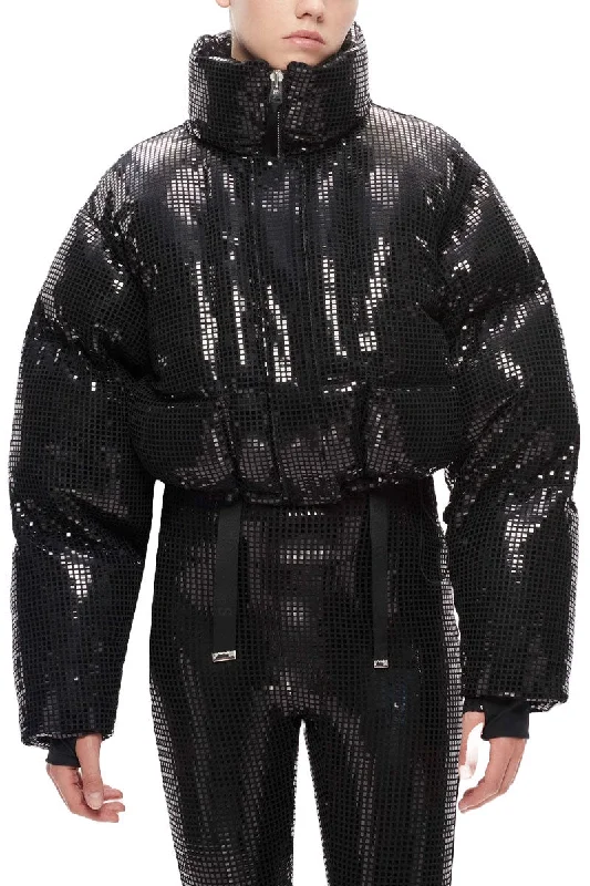 Midnight Madness windbreaker jacketDissco Puffer Jacket