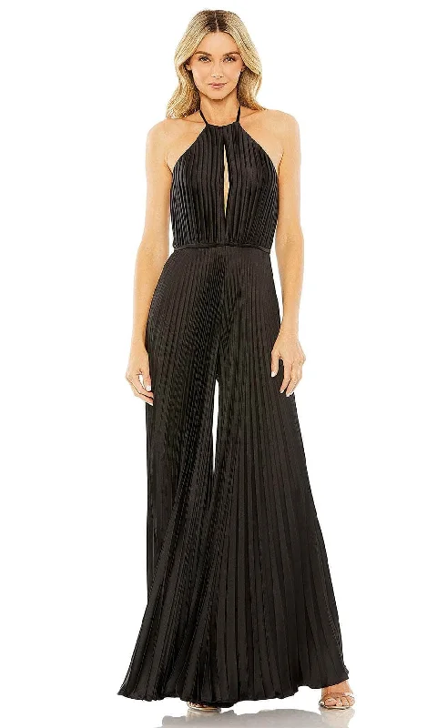 Price Buster Ieena Duggal 27457 - Pleated Backless Jumpsuit