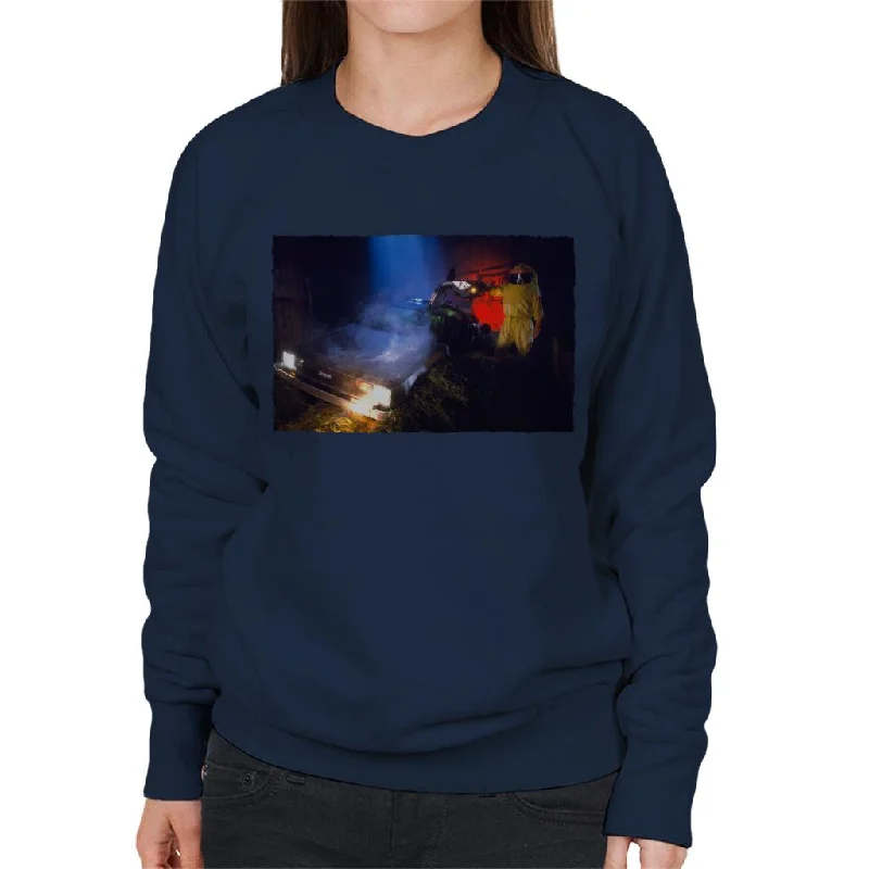 urban sports sweatshirtBack to the Future Marty Wearing Space Suit Women's Sweatshirt