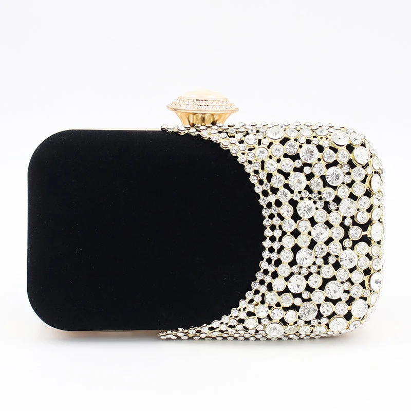 The Best Prices fitted bodycon dressVelvet alloy dinner bag 587656808265