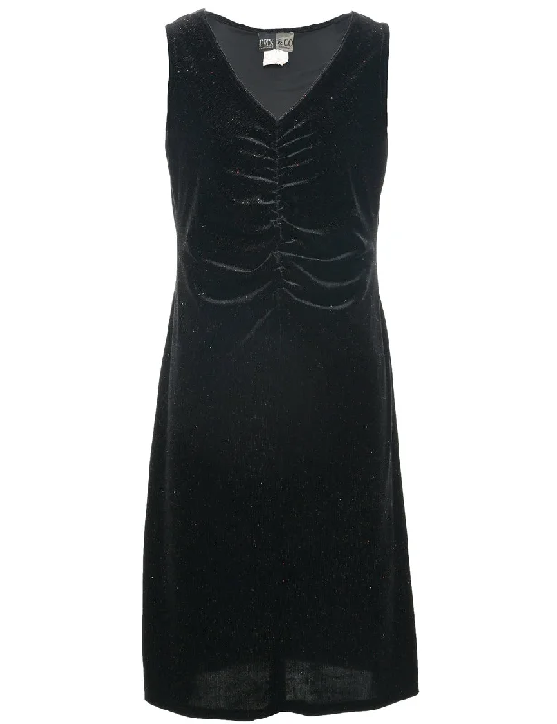 Value Deals vintage trench coatMetallic Pattern Evening Dress - M